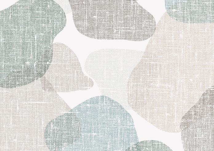 Linen Patch, Teal - Roller Blind - Image 6